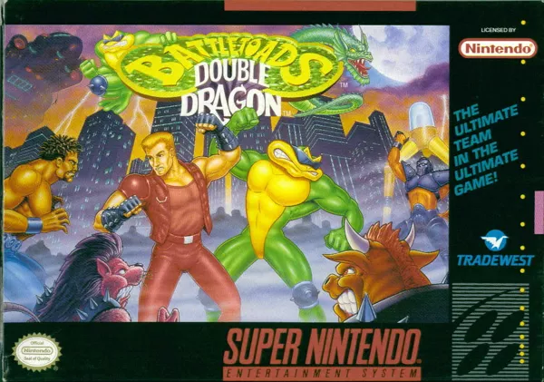 海外輸入品】[SNES版] BATTLETOADS & DOUBLE DRAGON COLLECTOR'S